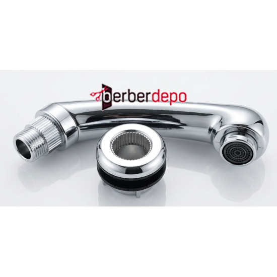 Kuaför Duş Başlığı Krom Kaplama 05