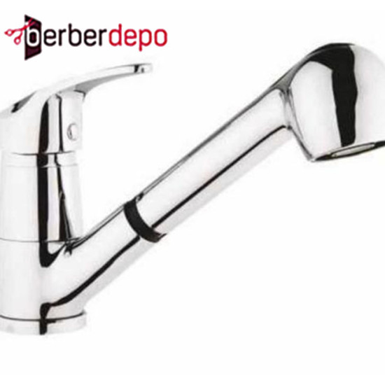 İçten çıkmalı kuaför musluğu