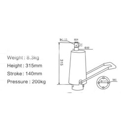 Bayan Kuaför Koltuğu Hidrolik Pompası