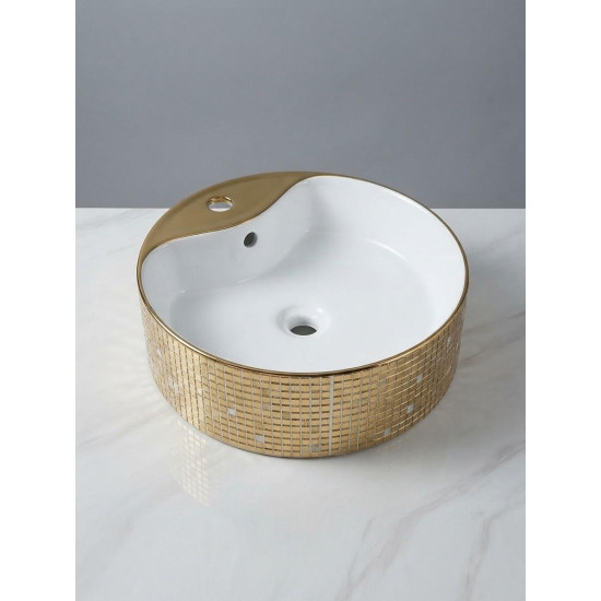 gold pedikur lavabosu
