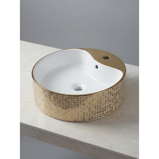 gold pedikur lavabosu