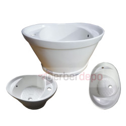 Pedikür Lavabosu Elips